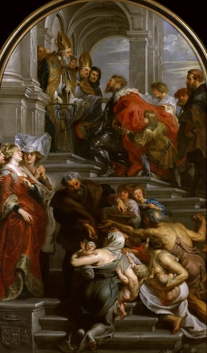 De bekering van de H. Bavo, Peter Paul Rubens