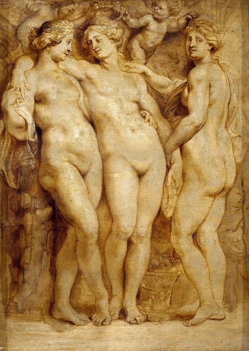 Title: The Three Graces, Peter Paul Rubens