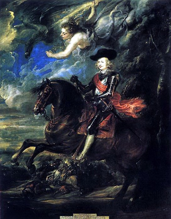 Cardinal-Infante Ferdinand of Austria, at the Battle of Nördlingen, Peter Paul Rubens