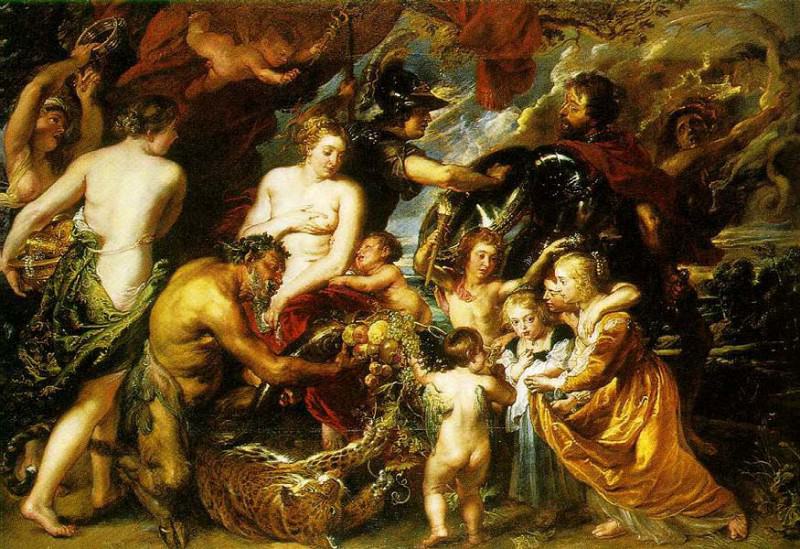 Allegory of Peace – Peace And War, Peter Paul Rubens