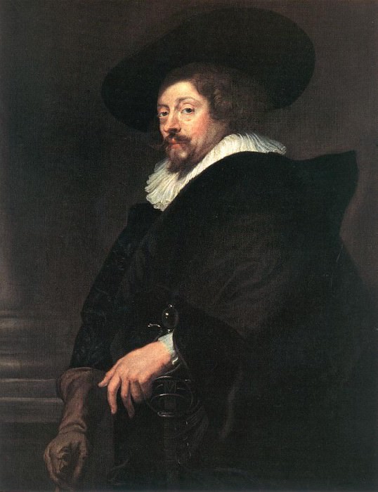 Rubens Self portrait, Peter Paul Rubens