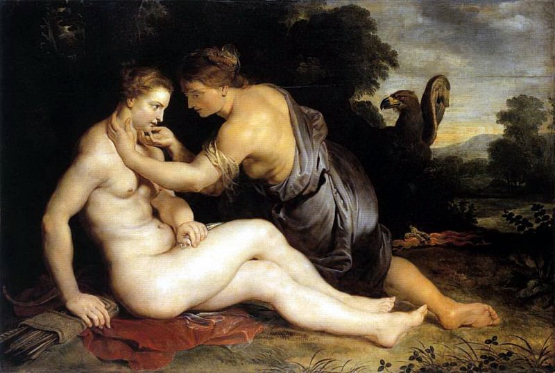 Jupiter and Callisto, Peter Paul Rubens
