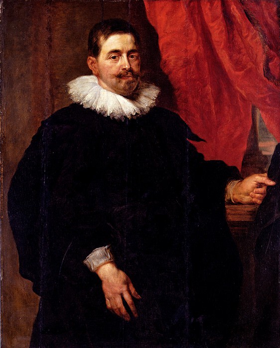 Rubens Peter Paul Portrait Of A Man Probably Peter Van Hecke, Peter Paul Rubens