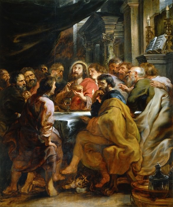 Last Supper, Peter Paul Rubens