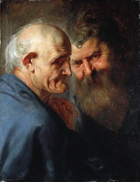 Two apostles, Peter Paul Rubens