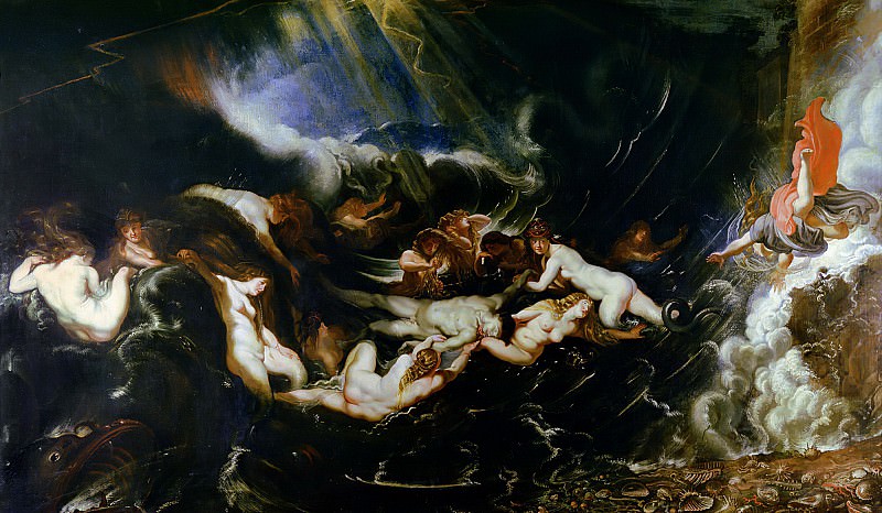 Hero and Leander, Peter Paul Rubens