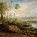 Landscape with Bird Catcher, Peter Paul Rubens