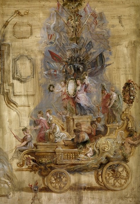 Triumphal Car of Kallo, Peter Paul Rubens