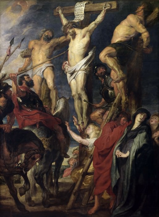 Christ on the Cross between the Two Thieves, Peter Paul Rubens