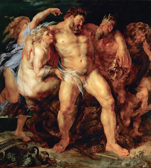 The Drunken Hercules, Peter Paul Rubens
