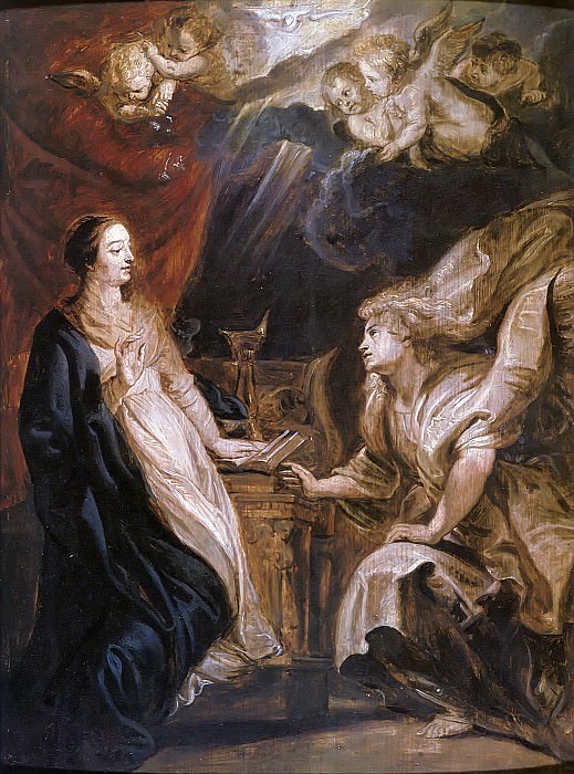 Annunciation, Peter Paul Rubens