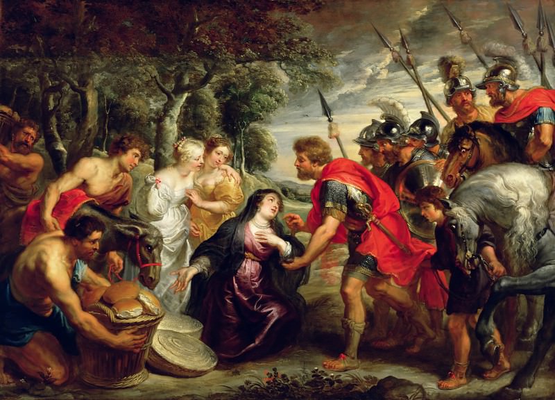 Meeting of David and Abigail, Peter Paul Rubens