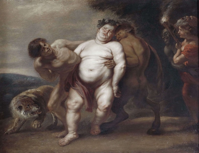 Drunken Silenus [Manner of], Peter Paul Rubens
