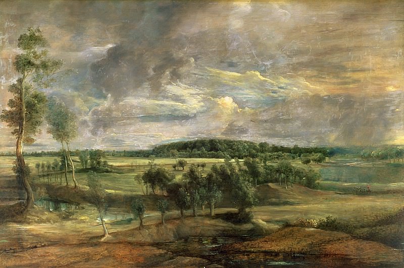 Flemish landscape, Peter Paul Rubens