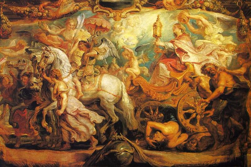 Triunfo de la Iglesia, Peter Paul Rubens