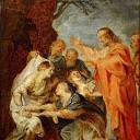 Resurrection of Lazarus,sketch for the Berlin painting destroyed in 1945, Peter Paul Rubens
