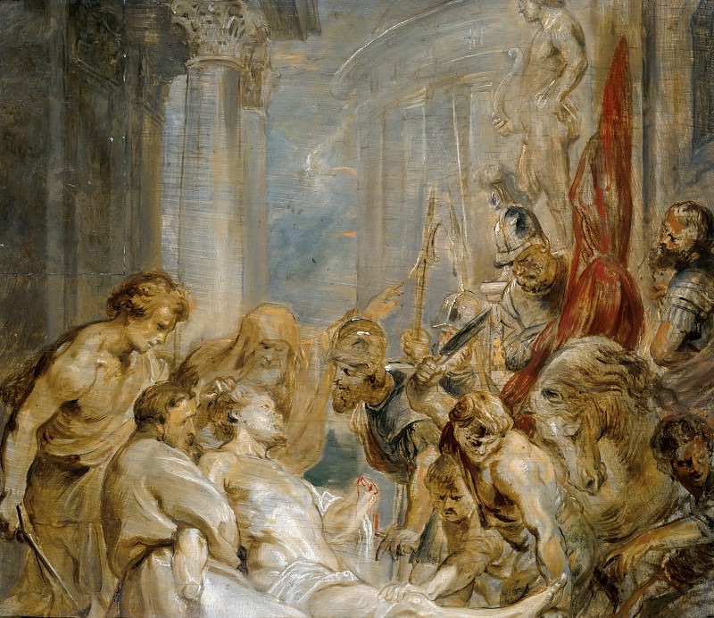 Martyrdom of Saint Hadrianus, Peter Paul Rubens