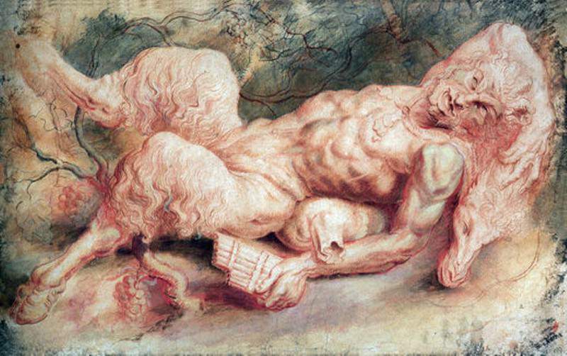 Pan Reclining, Peter Paul Rubens