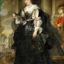 Hélène Fourment with Carriage, Peter Paul Rubens