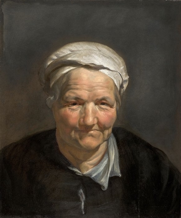 Head of an Old Woman, Peter Paul Rubens