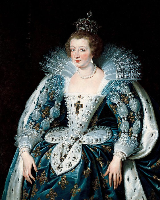 Anna of Austria, queen of France, mother of king Louis XIV, Peter Paul Rubens