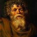 Old mans head. Study for the painting Christ Crowned with Thorns, Peter Paul Rubens