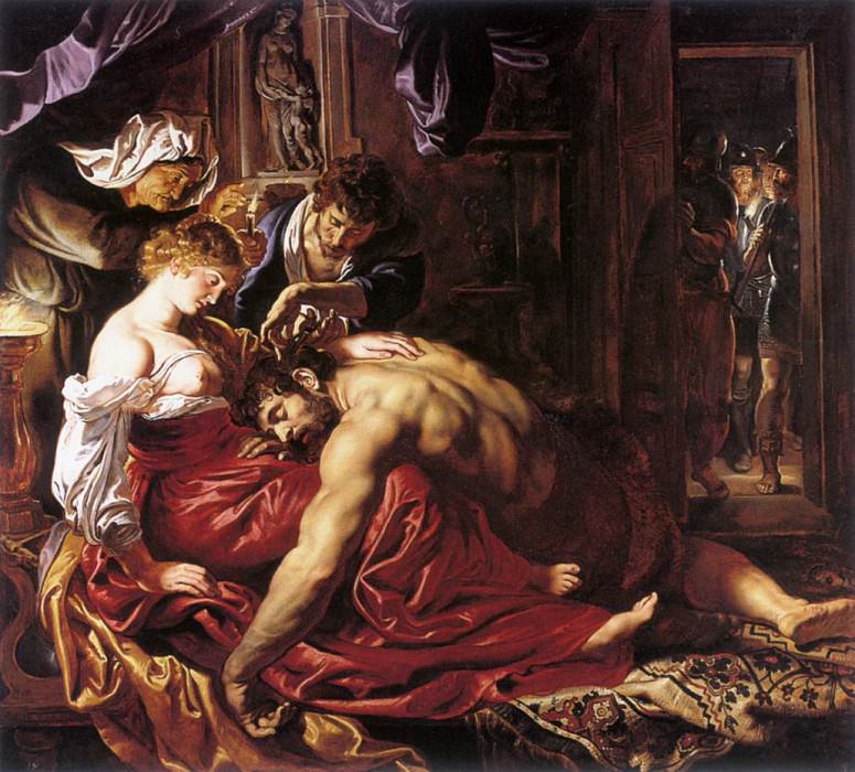 Samson and Delilah, Peter Paul Rubens