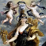 Maria Medici as Minerva, Peter Paul Rubens