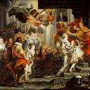 Coronation of Marie de Medici, Peter Paul Rubens