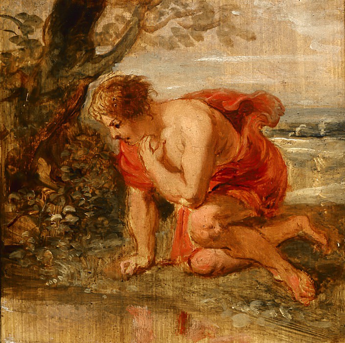 Narcissus, Peter Paul Rubens