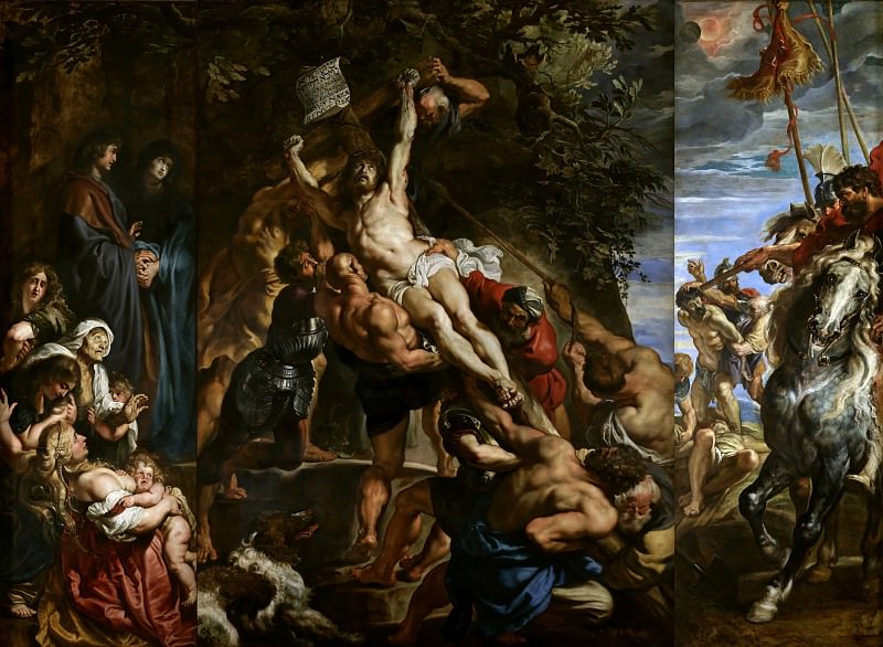 Raising of the Cross, Peter Paul Rubens
