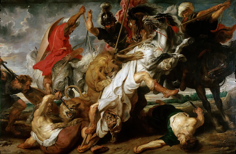 Lion Hunt, Peter Paul Rubens