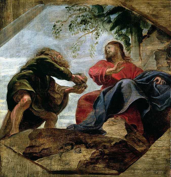 Temptation of Christ, Peter Paul Rubens