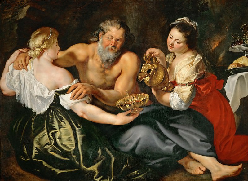 Lot and His Daughters, Peter Paul Rubens