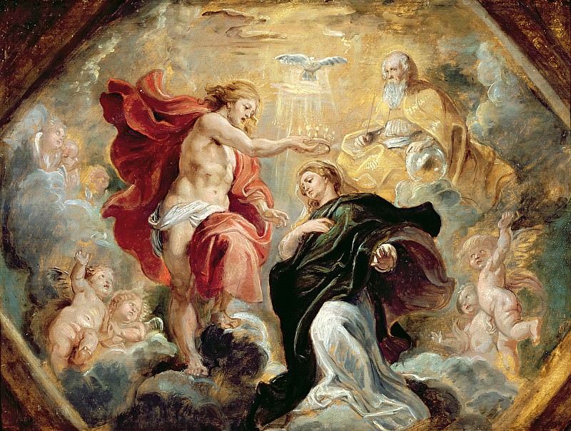 Coronation of Mary, Peter Paul Rubens