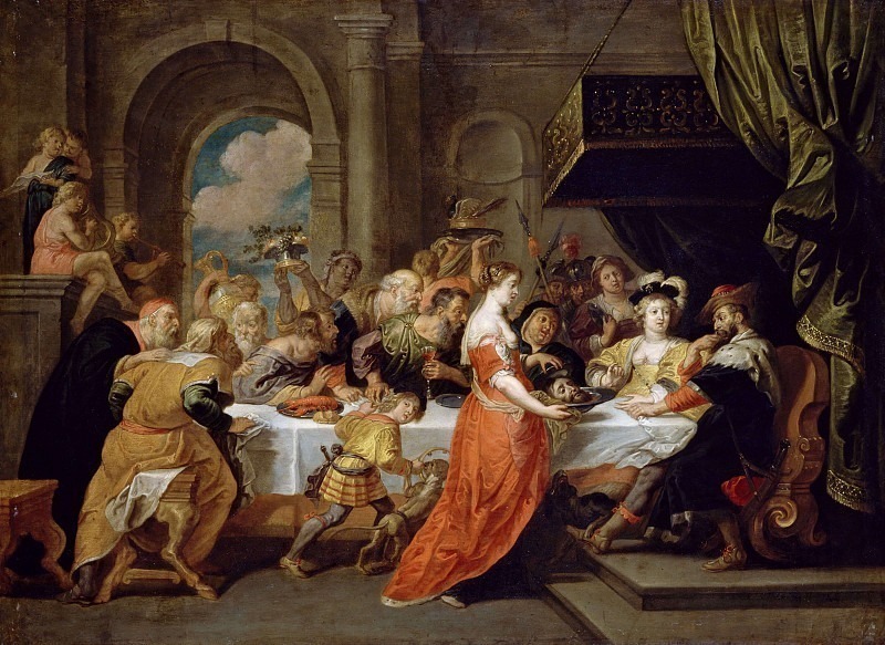 The Feast of Herod [After], Peter Paul Rubens
