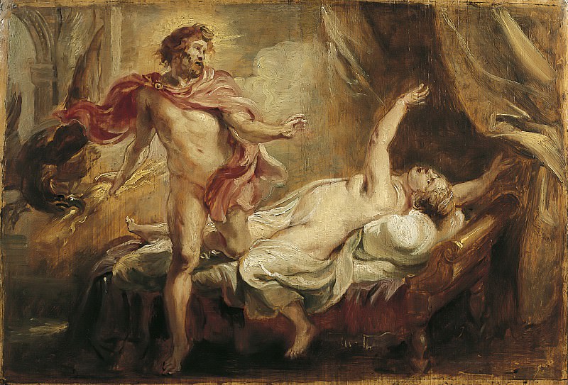 Jupiter et Semele, Peter Paul Rubens