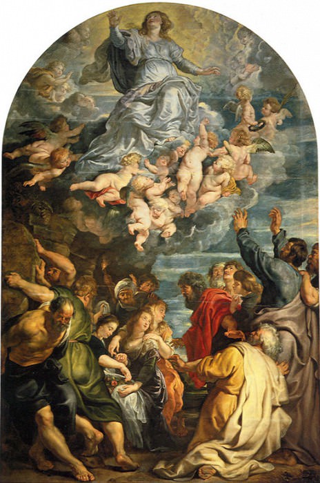 Assumption of Virgin, Peter Paul Rubens