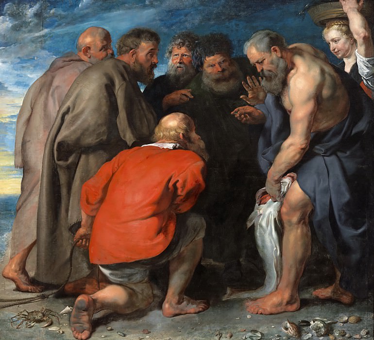 Saint Peter Finding the Tribute Money, Peter Paul Rubens