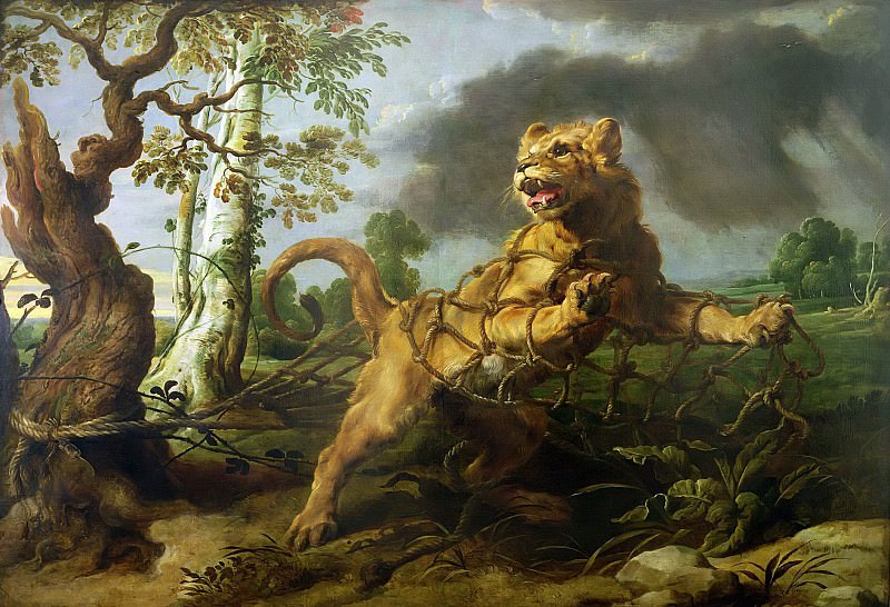 The Lion and the Mouse , Peter Paul Rubens