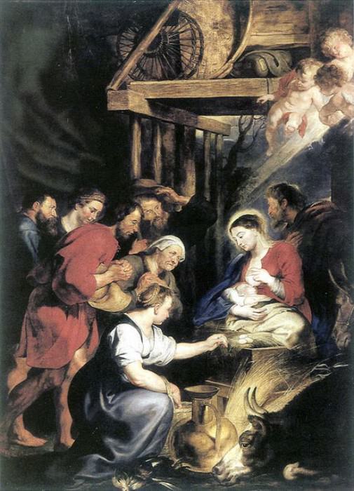 Adoration of the Shepherds, Peter Paul Rubens