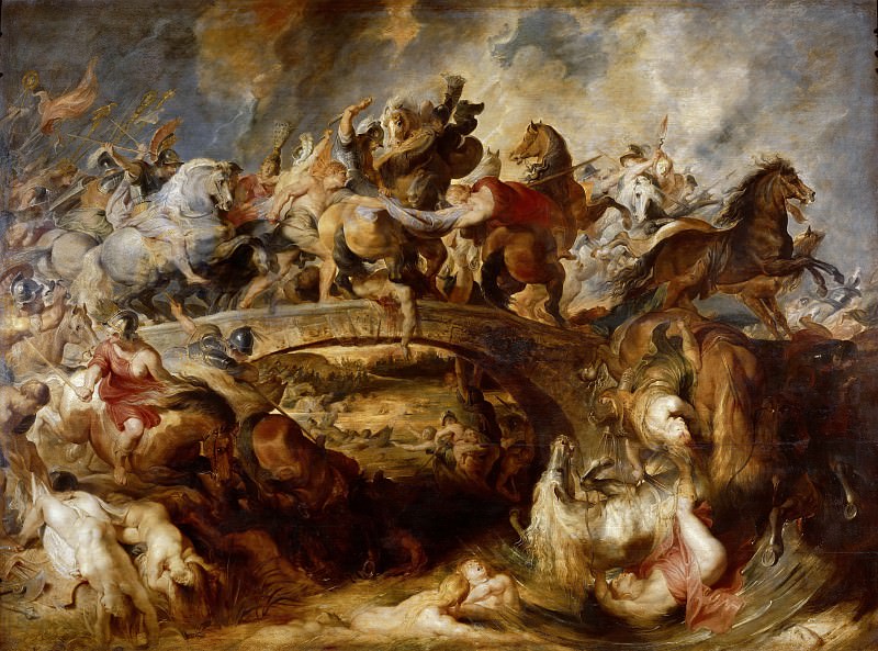 Битва греков с амазонками, Питер Пауль Рубенс