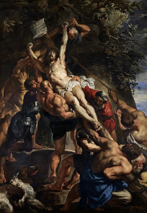Raising of the Cross [Detail], Peter Paul Rubens