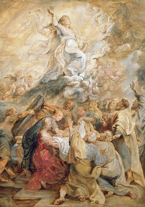 Ascension of the Virgin Mary, Peter Paul Rubens