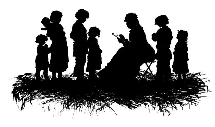 Silhouette of the book. From the village of memories, 1882 7, Elizabeth Merkuryevna Boehm (Endaurova)