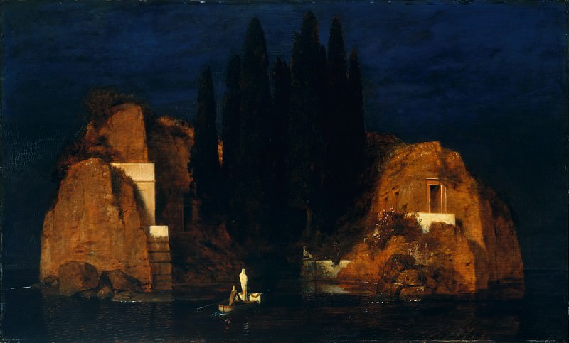 Arnold Böcklin – Island of the Dead, Metropolitan Museum: part 2