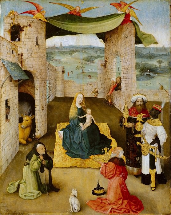 Hieronymus Bosch – The Adoration of the Magi, Metropolitan Museum: part 2