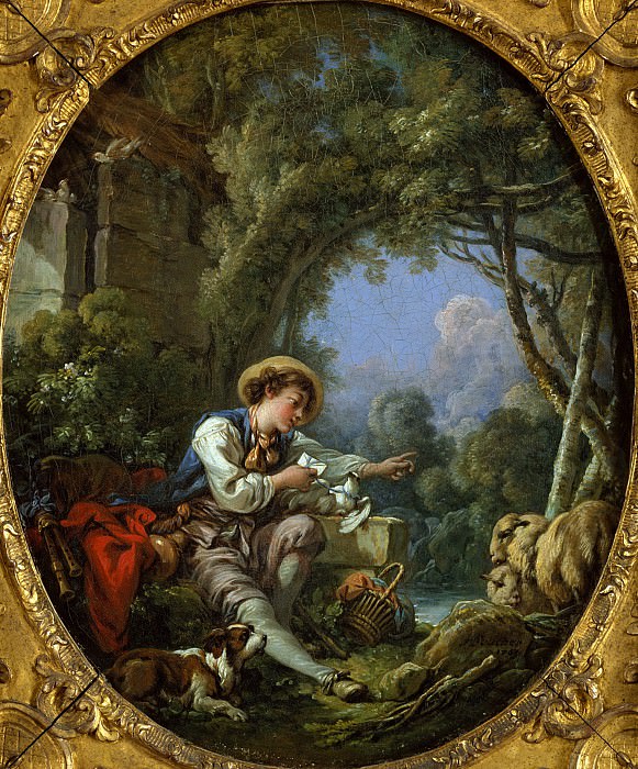 François Boucher – The Dispatch of the Messenger, Metropolitan Museum: part 2