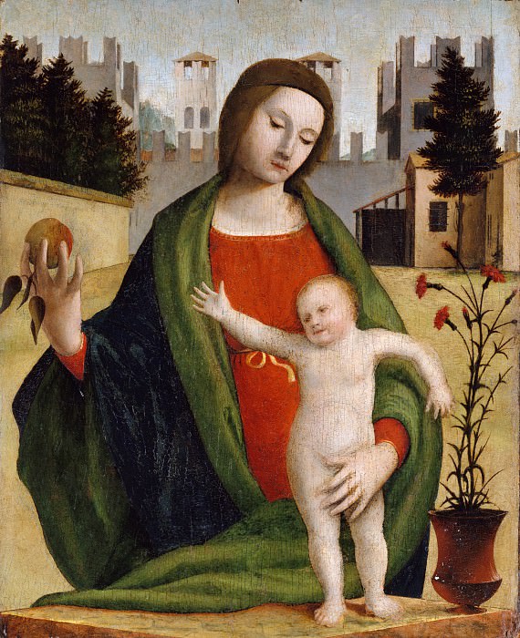 Bramantino ca. 1465–1530 Milan) – Madonna and Child, Metropolitan Museum: part 2