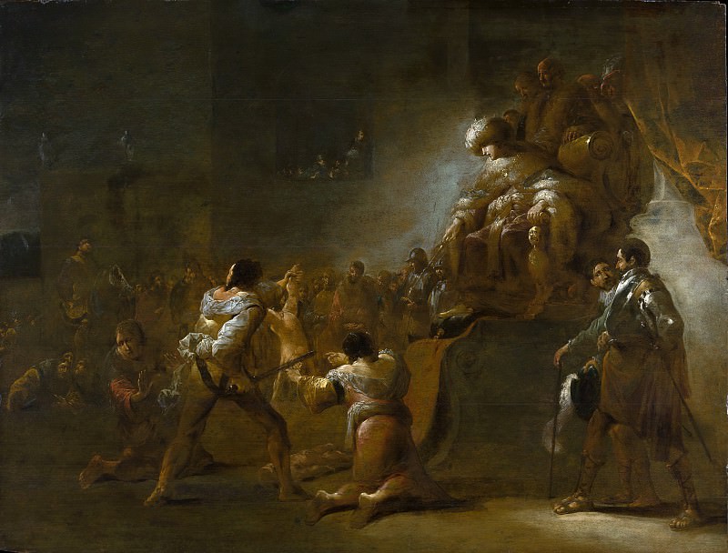 Leonaert Bramer – The Judgment of Solomon, Metropolitan Museum: part 2